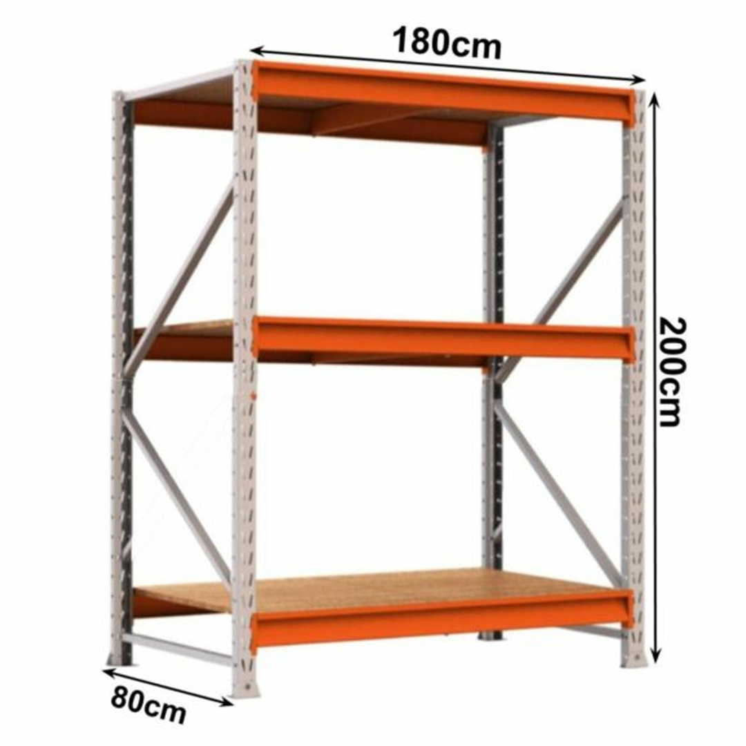 Porta Pallet com 03 Bandejas 2,00×1,80×0,80cm AMAPÁ - 3506 - Imagem 2