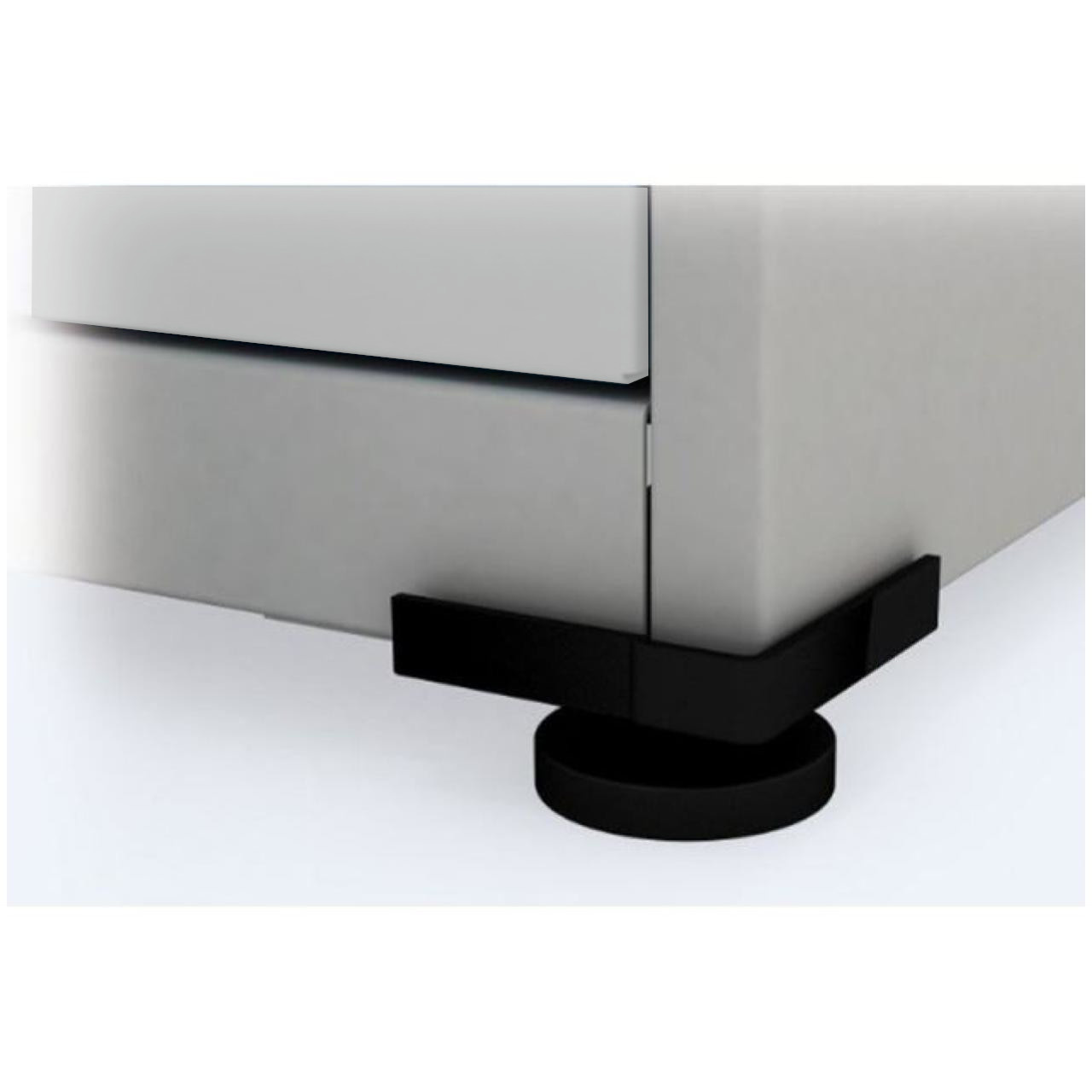 Armário de Aço Baixo – 0,84×0,80×0,40m – CHAPA 26/24 – CZ/CZ – PANDIN - 3110 - Imagem 5